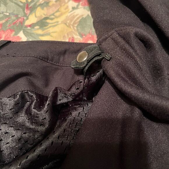 BILT motorcycle jacket Black hood removable fleece vest zip & snap pockets Sz M - Picture 12 of 16